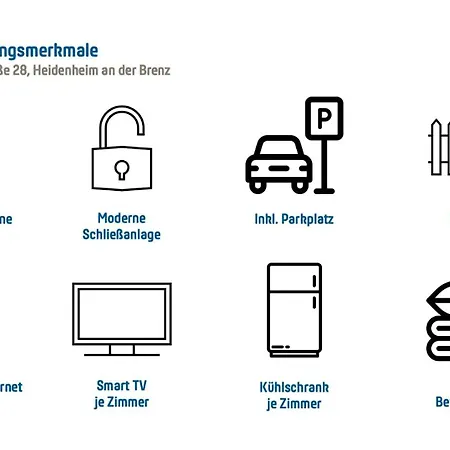 Geräumige Wohnung mit Küche, WLAN&Parkplatz